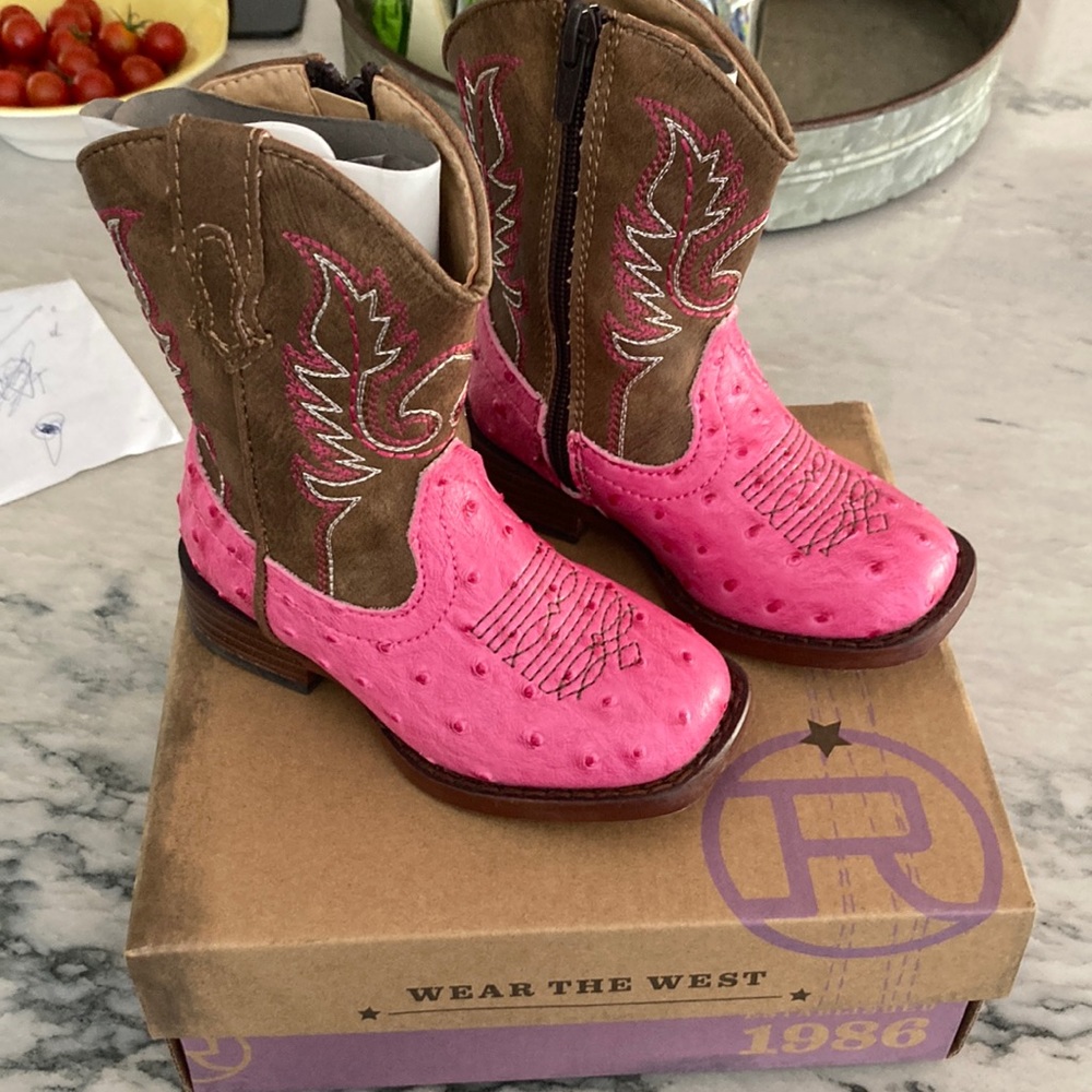 Roper cowgirl boots toddler size 6 cowboy boot